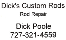 Dick's Custom Rod Repair - Fishing Rod Repair Seminole Florida